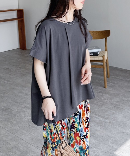 reca（レカ）の「フラワープリントプリーツパンツ（その他パンツ・レディース・ネイビー/アイボリー・FREE）」の21枚目の写真