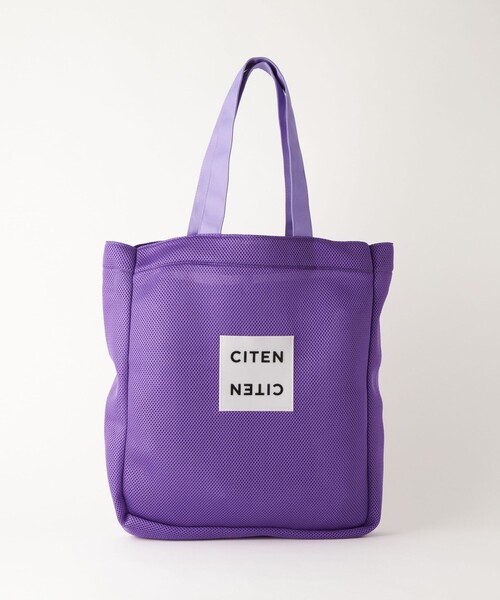 CITEN＞カラーバリエーション メッシュ トート（トートバッグ