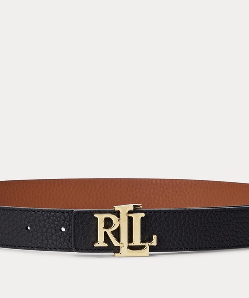 LAUREN RALPH LAUREN(ローレン ラルフ ローレン)の「ロゴ リバーシブル ペブルド レザー ベルト(ベルト・レディース・マルチ・L/M/S/XS)」の5枚目の写真