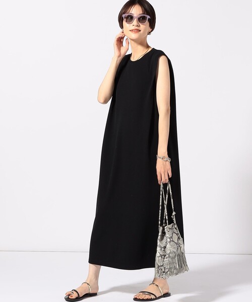 NOLLEY’S Sophi（ノーリーズソフィ）の「肩タックジョーゼットワンピース（ワンピース・レディース・オリーブ/ブラック・1/2）」の21枚目の写真