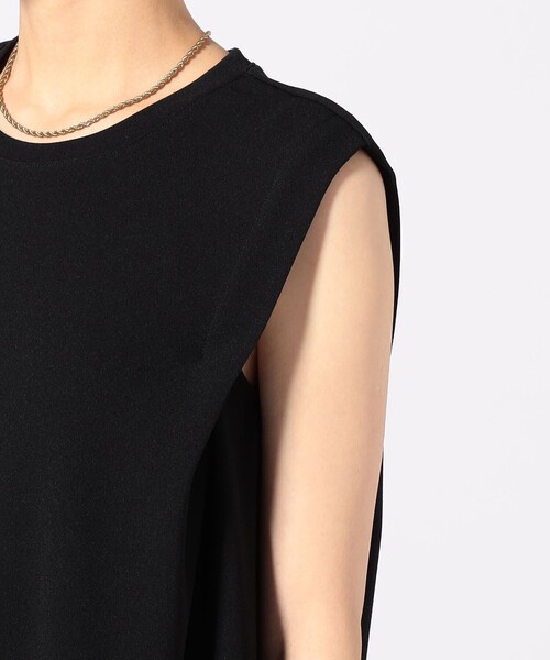 NOLLEY’S Sophi（ノーリーズソフィ）の「肩タックジョーゼットワンピース（ワンピース・レディース・オリーブ/ブラック・1/2）」の22枚目の写真