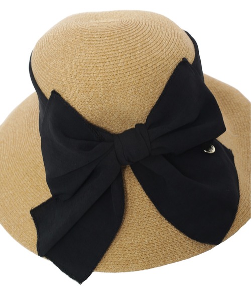 fifth（フィフス）の「リボンデザインハット（ハット・レディース・ブラック/ピンクベージュ・FREE）」の10枚目の写真