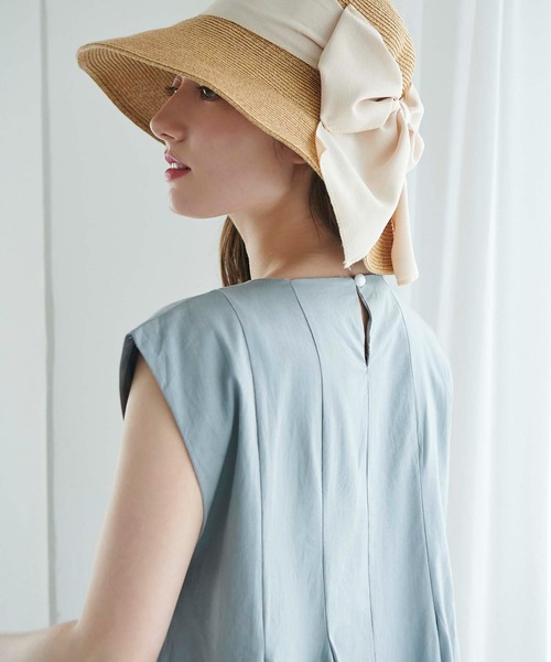 fifth（フィフス）の「リボンデザインハット（ハット・レディース・ブラック/ピンクベージュ・FREE）」の11枚目の写真