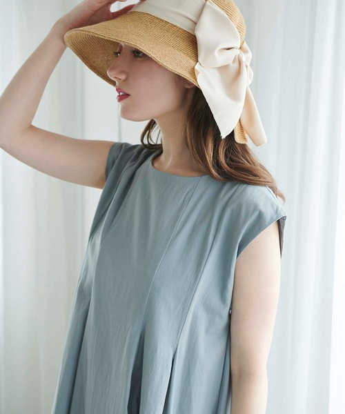 fifth（フィフス）の「リボンデザインハット（ハット・レディース・ブラック/ピンクベージュ・FREE）」の9枚目の写真