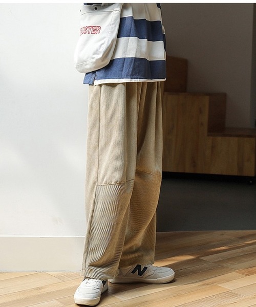 Burner(バーナー)の「【OKUOKU 0909】ストレート / コーデュロイ / カジュアル / パンツ oku-bottom-657521981887-22(カーゴパンツ・メンズ・ベージュ/カーキ/ブラック/ネイビー・L/M)」の9枚目の写真