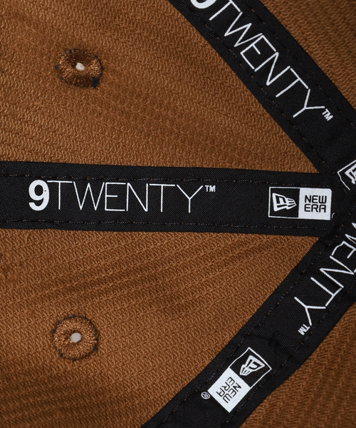 NEW ERA（ニューエラ）の「【NEW ERA / ニューエラ】別注 920 EXcol 8WCORD CAP（キャップ・メンズ・カーキ/ブラウン・FREE）」の6枚目の写真