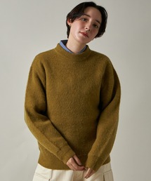 MOHAIR WOOL CREW / モヘアウール