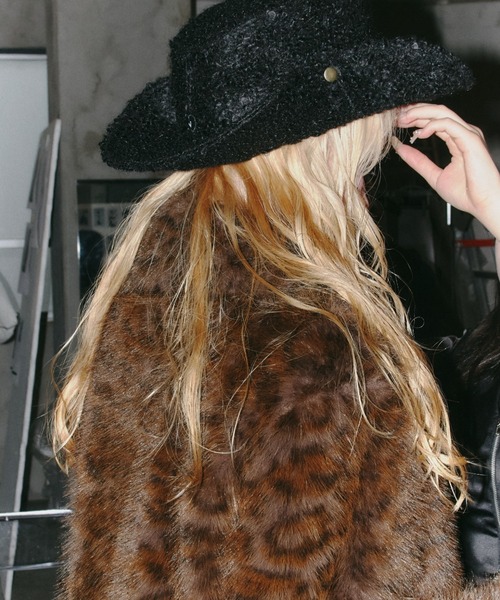 SHAGGIE（シャギー）の「【ViVi掲載】ファーブルゾンジャケット/ファーコート（ブルゾン・レディース・ブラック/ブラウン/チャコールグレー/ホワイト/ダークブラウン・FREE）」の22枚目の写真