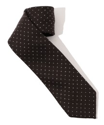 STEFANO BIGI ウール ドットネクタイ