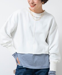 NOLLEY’S | ショート丈裏毛スウェット(Tシャツ/カットソー)