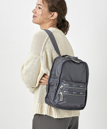 LeSportsac（レスポートサック）の「SM FUNCTIONAL BKPK シャドウグレーC（バックパック/リュック・キッズ）」
