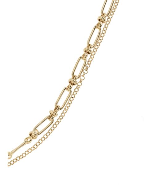 EMODA（エモダ）の「ダブルチェーンネックレス（ネックレス・レディース・シルバー/ゴールド・FREE）」の5枚目の写真