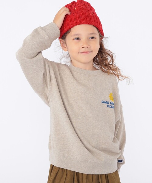 Russell Athletic(ラッセルアスレティック)の「【WEB限定/SHIPS KIDS別注】RUSSELL ATHLETIC:100~160cm / スウェット(スウェット・キッズ・レッド/ライトグリーン/ネイビー/ナチュラル・110/130/M/160/100/S/145/120)」の7枚目の写真