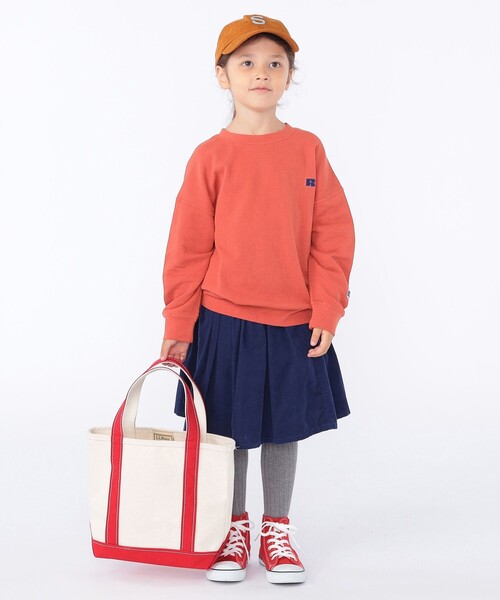 Russell Athletic(ラッセルアスレティック)の「【WEB限定/SHIPS KIDS別注】RUSSELL ATHLETIC:100~160cm / スウェット(スウェット・キッズ・レッド/ライトグリーン/ネイビー/ナチュラル・110/130/M/160/100/S/145/120)」の14枚目の写真