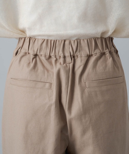 PUAL CE CIN（ピュアルセシン）の「綿麻タックワイドパンツ（その他パンツ・レディース・ブラック/ベージュ・FREE）」の15枚目の写真