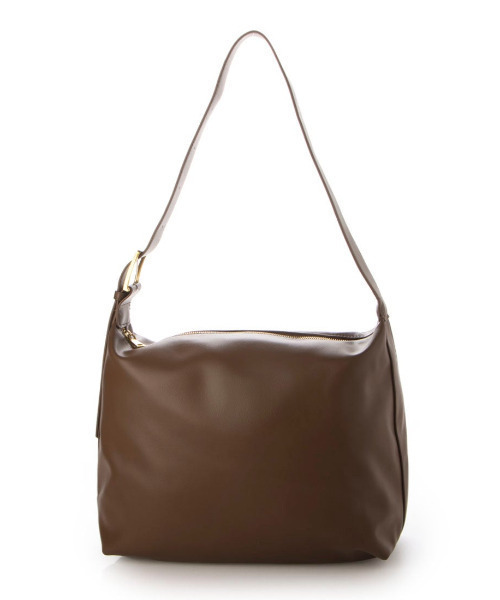 cache cache（カシュ カシュ）の「カシュカシュ cachecache / バックル付きビッグショルダー（ショルダーバッグ・レディース・ブラック/チョコ/シルバー/ベージュ系その他・FREE）」の15枚目の写真