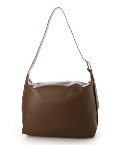 cache cache（カシュ カシュ）の「カシュカシュ cachecache / バックル付きビッグショルダー（ショルダーバッグ・レディース・ブラック/チョコ/シルバー/ベージュ系その他・FREE）」の16枚目の写真