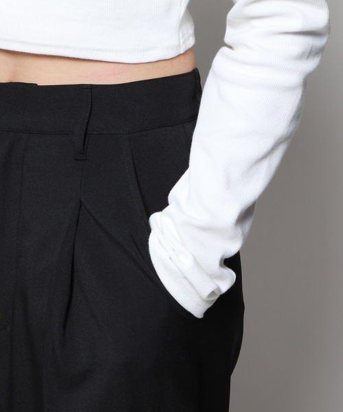 PAGEBOY(ページボーイ)の「プリーツキャミ2PSET(サロペット/オーバーオール・レディース・モカ/ブラック・FREE)」の20枚目の写真