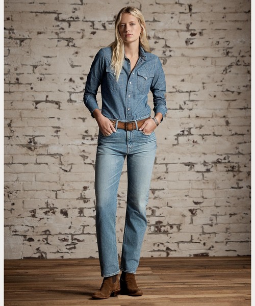 RRL ダブルアールエル　ストレートデニム　ジーンズ DOUBLE RL RALPH LAUREN/ダブル アール エル ラルフ ローレン通販