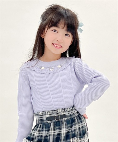 axes femme（アクシーズファム）の「バラボトルネックニットプル