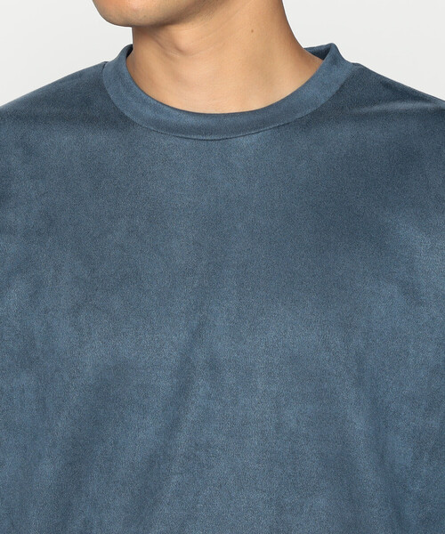 COMME CA ISM（コムサイズム）の「フェイクスエード クルーネック プルオーバー（スウェット・メンズ・ブルー/グレー/ブラック・L/M）」の11枚目の写真