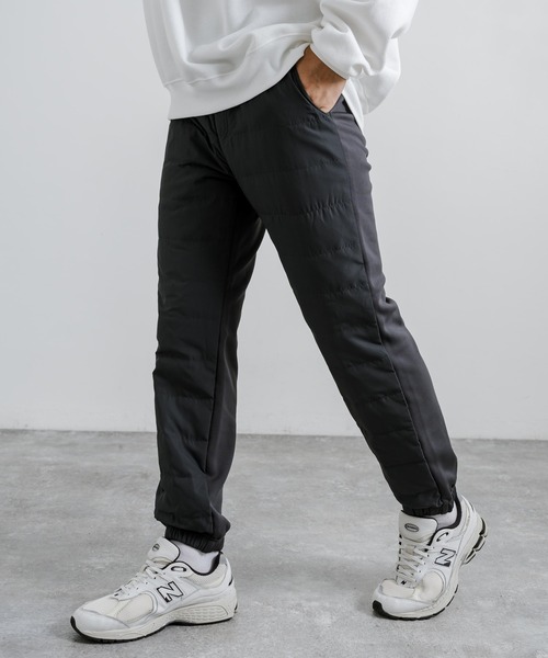 Rocky Monroe(ロッキーモンロー)の「ダウンレギュラーテーパードイージージョガーパンツ(その他パンツ・メンズ・ブラック/ベージュ/チャコールグレー/カモフラージュ/ネイビー/カーキ/ライトグレー・LL/L/M)」の3枚目の写真