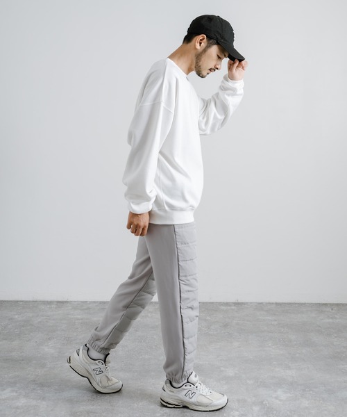 Rocky Monroe(ロッキーモンロー)の「ダウンレギュラーテーパードイージージョガーパンツ(その他パンツ・メンズ・ブラック/ベージュ/チャコールグレー/カモフラージュ/ネイビー/カーキ/ライトグレー・LL/L/M)」の18枚目の写真