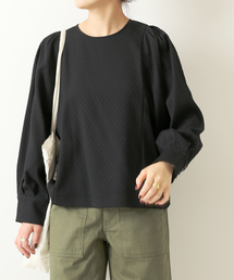 フクレダイヤジャガードブラウス