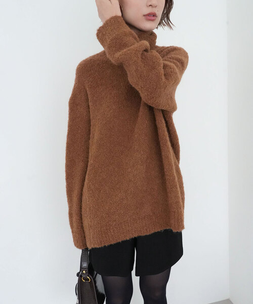 SLOBE citron.（スローブシトロン）の「SLOBE citron. ピンタックショートパンツ（その他パンツ・レディース・ブラック・36/38）」の9枚目の写真