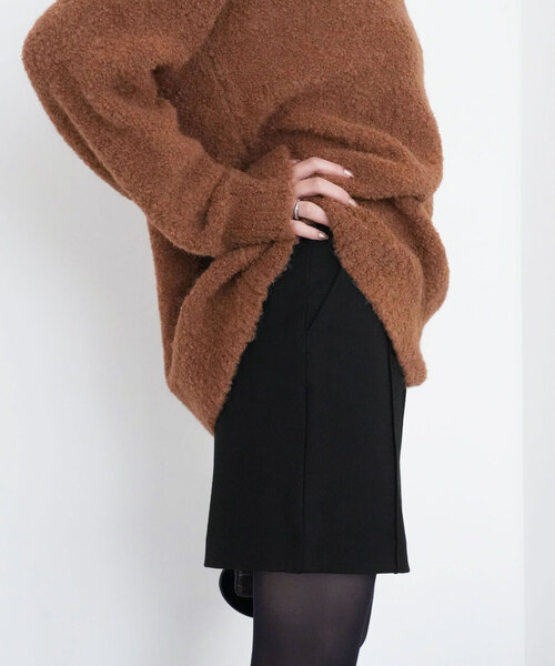 SLOBE citron.（スローブシトロン）の「SLOBE citron. ピンタックショートパンツ（その他パンツ・レディース・ブラック・36/38）」の11枚目の写真