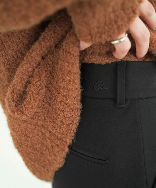 SLOBE citron.（スローブシトロン）の「SLOBE citron. ピンタックショートパンツ（その他パンツ・レディース・ブラック・36/38）」の12枚目の写真