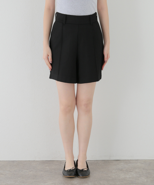 SLOBE citron.（スローブシトロン）の「SLOBE citron. ピンタックショートパンツ（その他パンツ・レディース・ブラック・36/38）」の13枚目の写真
