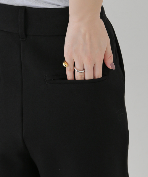 SLOBE citron.（スローブシトロン）の「SLOBE citron. ピンタックショートパンツ（その他パンツ・レディース・ブラック・36/38）」の18枚目の写真