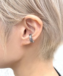 BIZARRE（ビザール）の「Bizarre ビザール カテドラルクラウンシルバーイヤーカフ（BLACK）（イヤーカフ）」