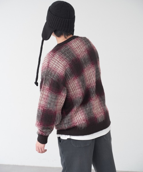 WHIMSIC(ウィムジック)の「【UNISEX】プレーンニットガイド(ニットキャップ/ビーニー・メンズ・ブラック/ブラウン/チャコールグレー・FREE)」の15枚目の写真