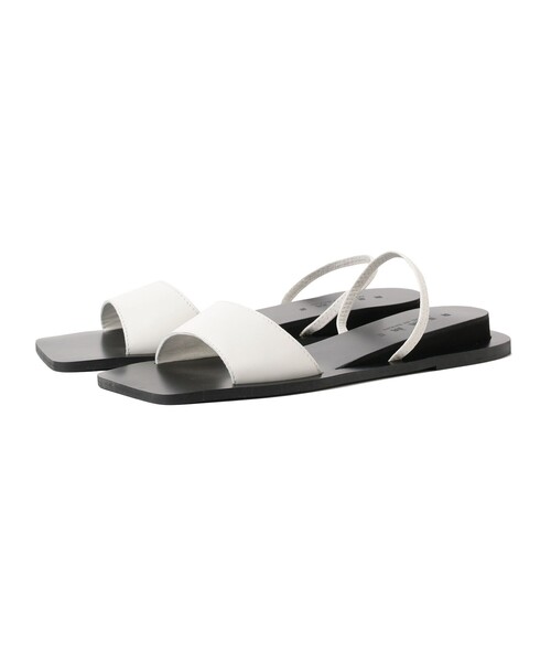 Ray BEAMS（レイビームス）の「REMME / バック ストラップ サンダル（サンダル・レディース・オフホワイト/ブラック・36/37/38/39）」の22枚目の写真