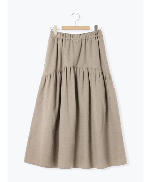 Samansa Mos2(サマンサ モスモス)の「チェック織りスカート(スカート・レディース・キナリ/モカ/ブルー・F)」の21枚目の写真