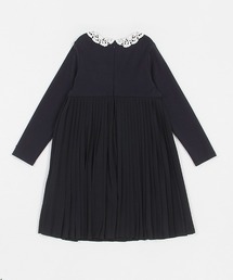 ケイトスペードニューヨーク　Vネックワンピース 黒/白 00サイズ kate spade new york kids（ケイトスペードニューヨーク）の