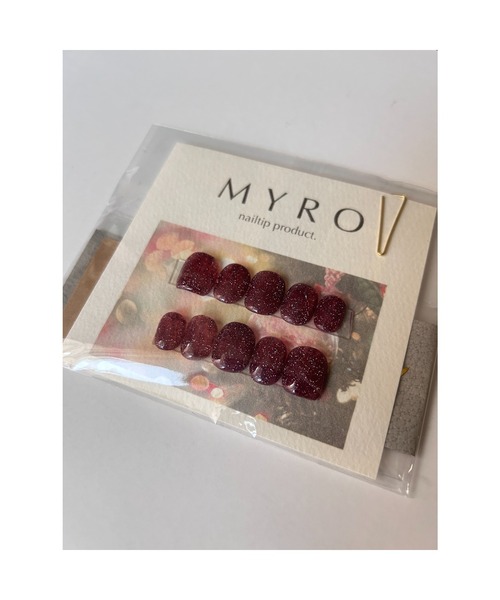 tone（トーン）の「【MYRO マイロ  -nailtip-】小爪さんおすすめネイルチップ(MA)（ネイルシール/ネイルチップ・レディース・ピンク/ネイビー/ライトピンク/その他/ピンク系その他/ベージュ/ブルー系その他/オレンジ/パープル系その他/ブルー系その他2/ライトブラウン/ブラウン/イエロー・FREE/SMALL/MEDIUM/LARGE/L/SM/SS）」の21枚目の写真