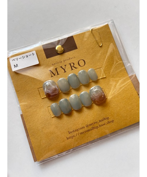 tone（トーン）の「【MYRO マイロ  -nailtip-】小爪さんおすすめネイルチップ(MA)（ネイルシール/ネイルチップ・レディース・ピンク/ネイビー/ライトピンク/その他/ピンク系その他/ベージュ/ブルー系その他/オレンジ/パープル系その他/ブルー系その他2/ライトブラウン/ブラウン/イエロー・FREE/SMALL/MEDIUM/LARGE/L/SM/SS）」の22枚目の写真