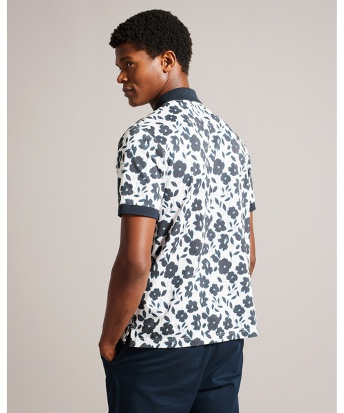 Ted Baker（テッドベーカー）の「BASKST フローラルプリント ポロシャツ（ポロシャツ・メンズ・オートミール・4/3/2/1/5）」の7枚目の写真