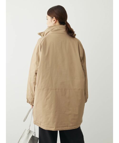 Green　Parks（グリーンパークス）の「あったか中綿コート（その他アウター・レディース・ホワイト系その他2/ベージュ/ブルー/ブラック・FREE）」の7枚目の写真