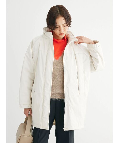 Green　Parks（グリーンパークス）の「あったか中綿コート（その他アウター・レディース・ホワイト系その他2/ベージュ/ブルー/ブラック・FREE）」の18枚目の写真