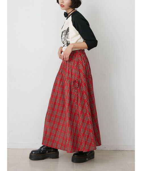 jouetie(ジュエティ)の「グランジロックラグランロンT(Tシャツ/カットソー・レディース・ブラック/オフホワイト/ブルー・MEDIUM)」の8枚目の写真