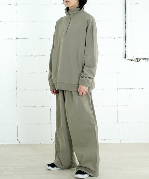THE MILES(ザ マイルズ)の「AGITATOR アジテーター HEAVY WEIGHT WIDE PANTS ヘビーウェイト ワイドパンツ(その他パンツ・メンズ・サンドグレー/ブラック/ホワイト・X-LARGE/LARGE/MEDIUM)」の21枚目の写真