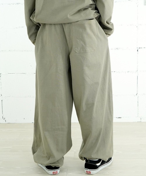 THE MILES(ザ マイルズ)の「AGITATOR アジテーター HEAVY WEIGHT WIDE PANTS ヘビーウェイト ワイドパンツ(その他パンツ・メンズ・サンドグレー/ブラック/ホワイト・X-LARGE/LARGE/MEDIUM)」の13枚目の写真
