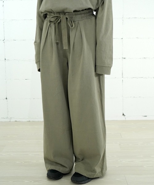 THE MILES(ザ マイルズ)の「AGITATOR アジテーター HEAVY WEIGHT WIDE PANTS ヘビーウェイト ワイドパンツ(その他パンツ・メンズ・サンドグレー/ブラック/ホワイト・X-LARGE/LARGE/MEDIUM)」の22枚目の写真