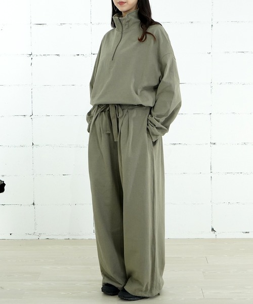 THE MILES(ザ マイルズ)の「AGITATOR アジテーター HEAVY WEIGHT WIDE PANTS ヘビーウェイト ワイドパンツ(その他パンツ・メンズ・サンドグレー/ブラック/ホワイト・X-LARGE/LARGE/MEDIUM)」の17枚目の写真