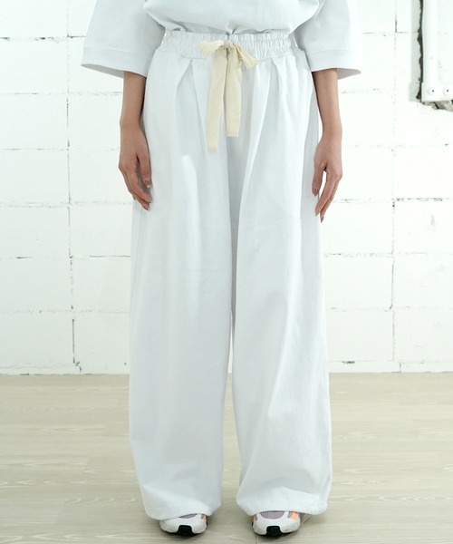 THE MILES(ザ マイルズ)の「AGITATOR アジテーター HEAVY WEIGHT WIDE PANTS ヘビーウェイト ワイドパンツ(その他パンツ・メンズ・サンドグレー/ブラック/ホワイト・X-LARGE/LARGE/MEDIUM)」の15枚目の写真