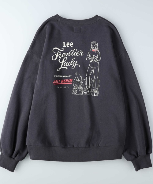 Lee(リー)の「【Lee】プリントスウェット(スウェット・レディース・ダークグレー・L/M)」の9枚目の写真